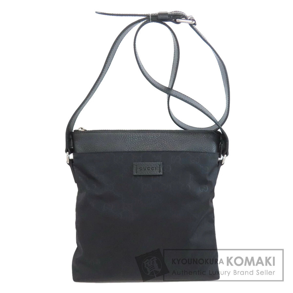 Gucci GG Flat Messenger Bag black